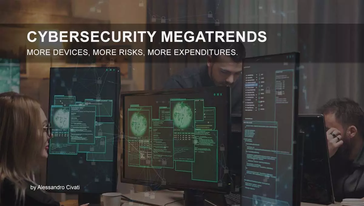 Cybersecurity Megatrends – More devices, More risks, More expenditures. ZugTimes Cybersecurity-Megatrends-More-devices-More-risks-More-expenditures-byAlessandro-Civat