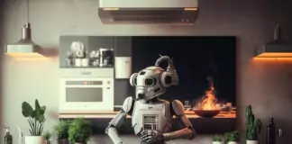 Luxury robot showroom opened in London by Moley Robotics