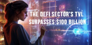 The DeFi Sector’s TVL Surpasses $100 Billion for the First Time Since May 2022