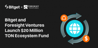 Bitget Wallet and Foresight Ventures Launch $20M Fund to Boost TON Ecosystem Bitget Wallet