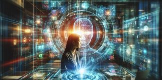 Decentralized Immersive Experiences: How DePIN and Spatial Streaming Bring AI Agents to Life AI-powered digital human interacting in a futuristic XR environment powered by Mawari's decentralized network.