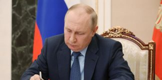 Putin Highlights Russia’s National Development Goals for 2025–2030 Putin addressing Russia’s national development goals at the Kremlin