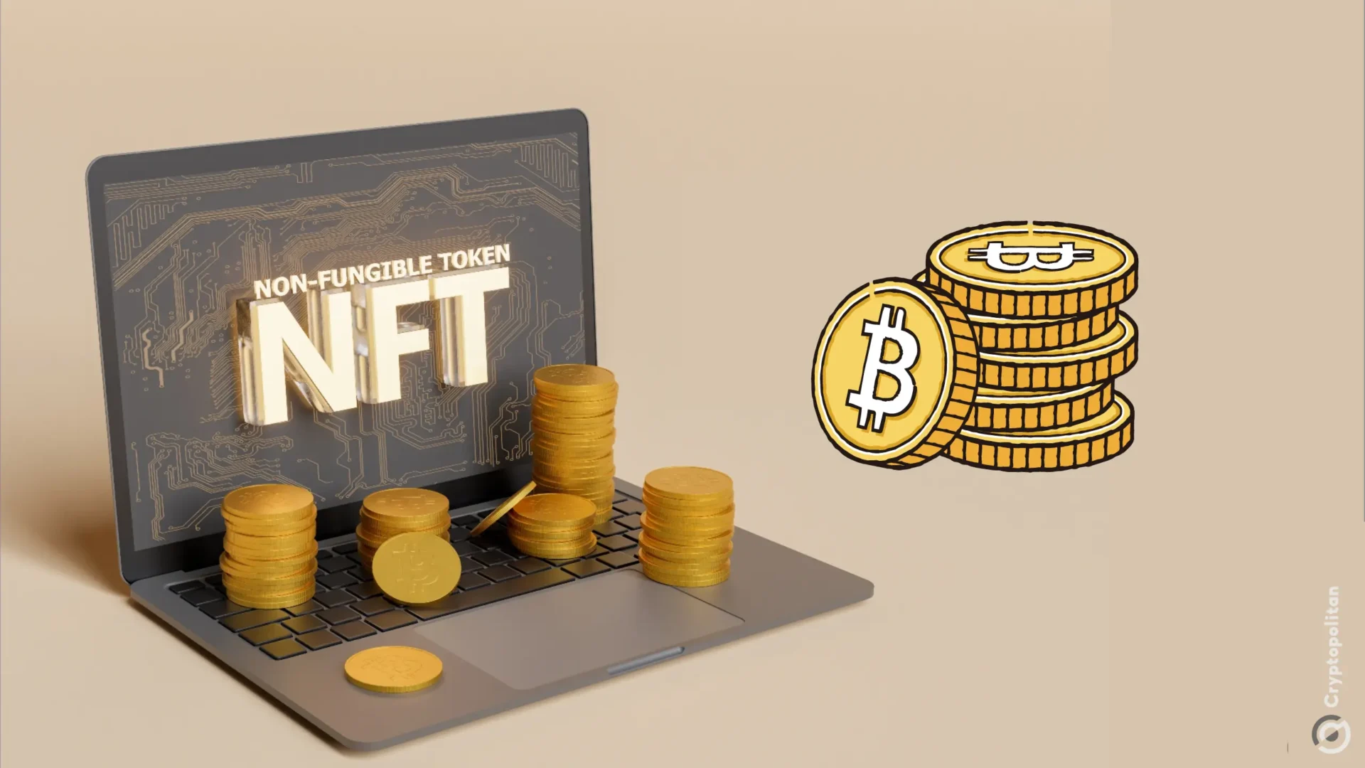 NFT Market Declines 5.3% to $100.9M, Bitcoin NFT Sales Drop 30% Despite Active Participation Decline in NFT Sales: Bitcoin and Ethereum Struggle