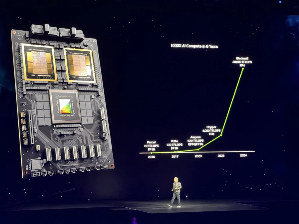 Nvidia Showcases Next-Gen AI Chips, Shrugs Off DeepSeek Challenge Nvidia CEO Jensen Huang presents Blackwell AI chips at GTC