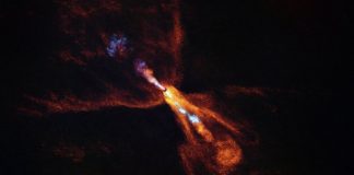 Astronomers Capture the Birth of a Planetary System Around a Distant Star