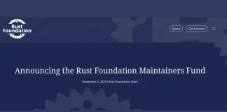 Rust Foundation Launches Maintainers Fund to Support Core Developers and Strengthen the Rust Ecosystem