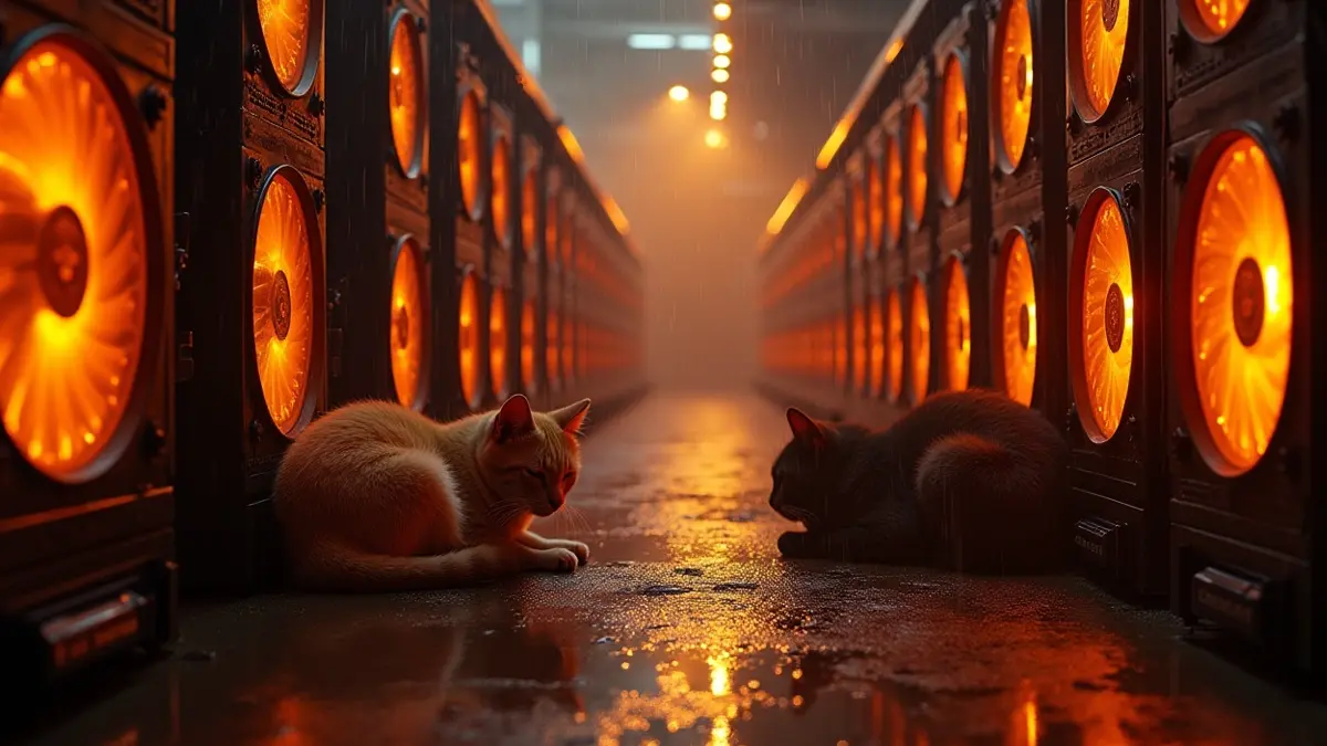 Stray Cats Shut Down Bitcoin Mining Farm in Inner Mongolia, Causing Millions in Losses